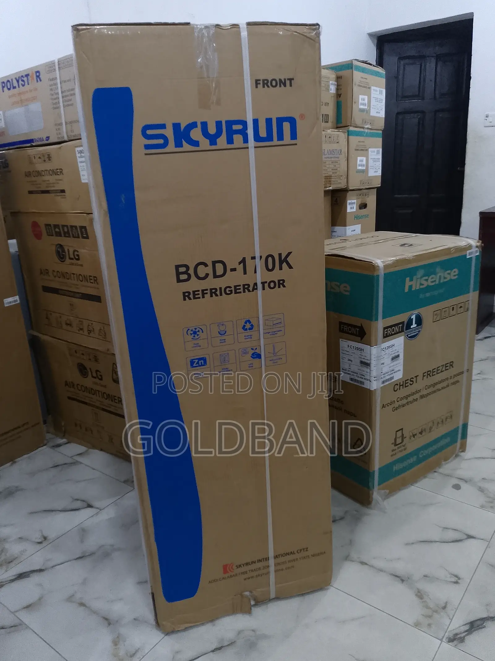 Skyrun BCD- 170l Swift Cooling Double Door Refrigerator