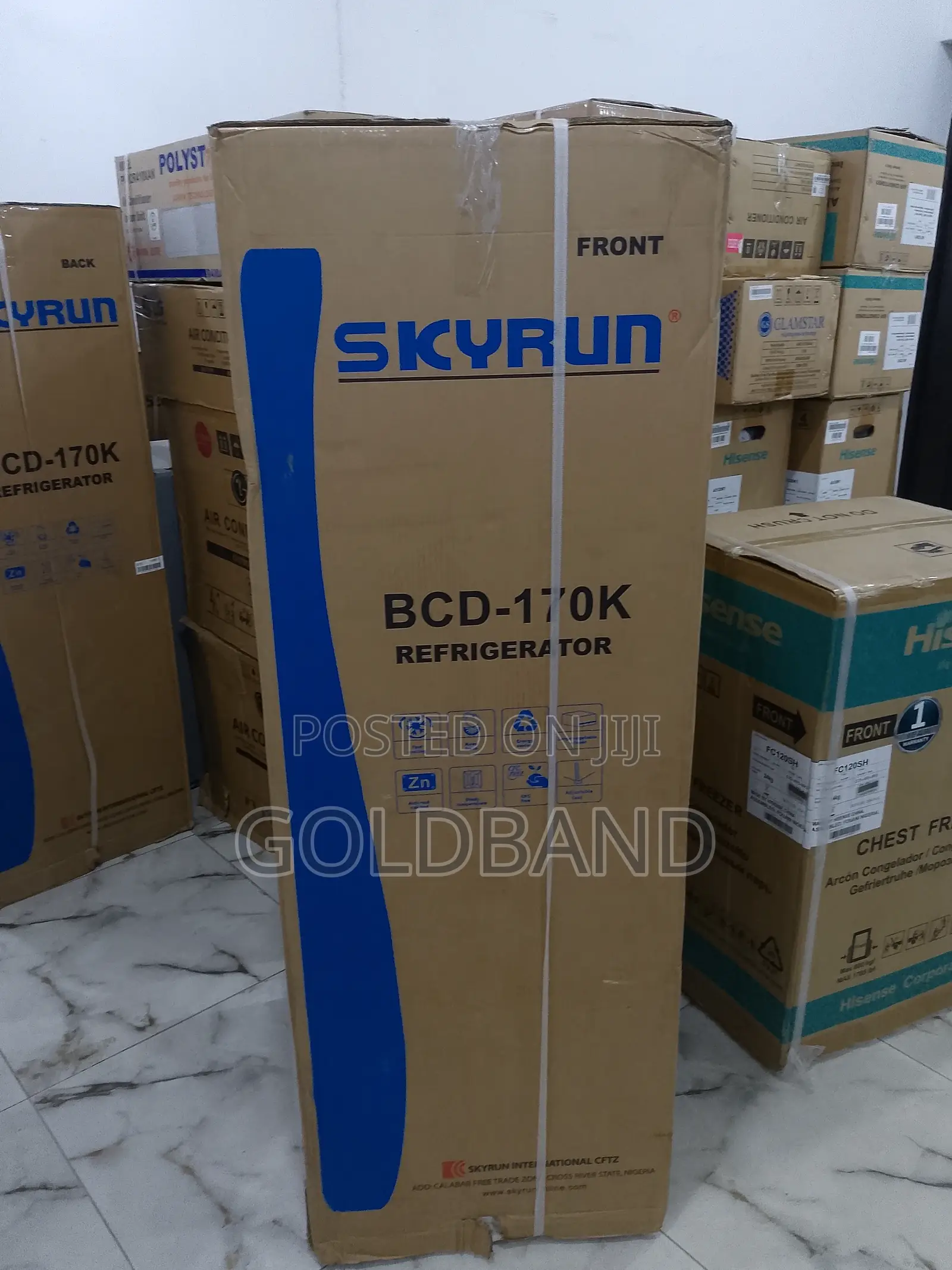 Skyrun BCD- 170l Premium Chill Double Door Refrigerator