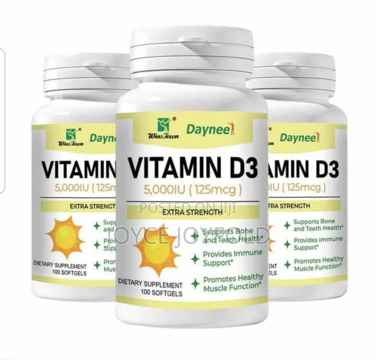 Vitamin D3- Bone, Muscle, Teeth and Immune Support