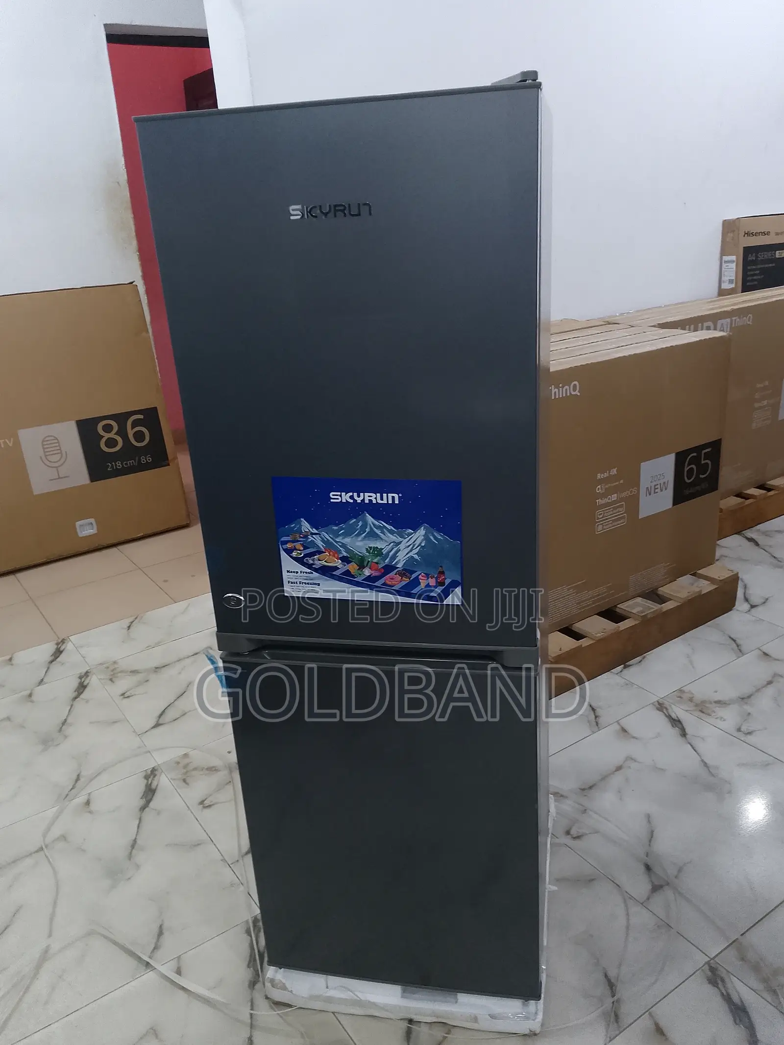 Skyrun BCD- 170l Large Capacity Double Door Refrigerator