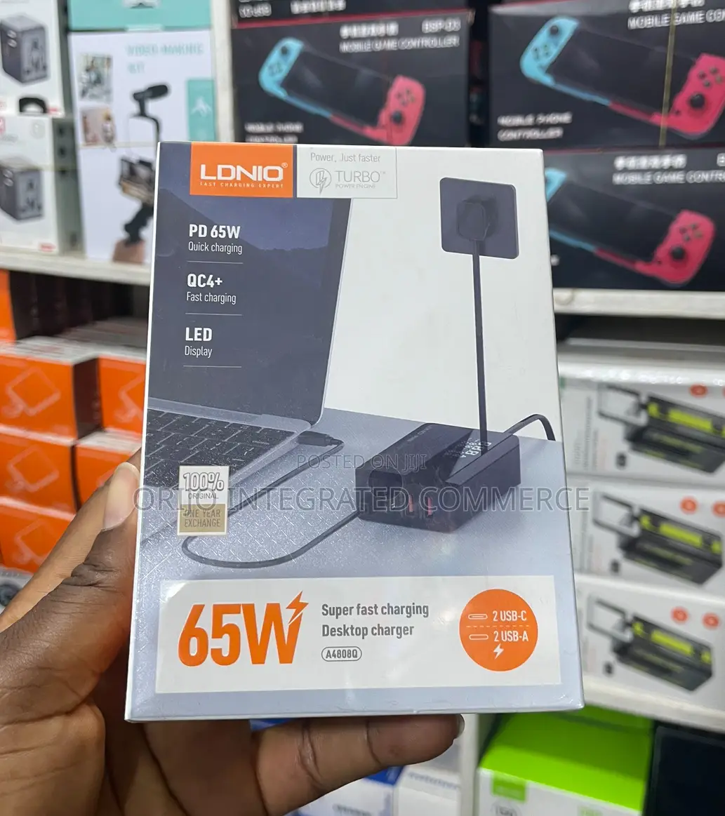 65w Super Fast Charging Desktop Charger (448080)