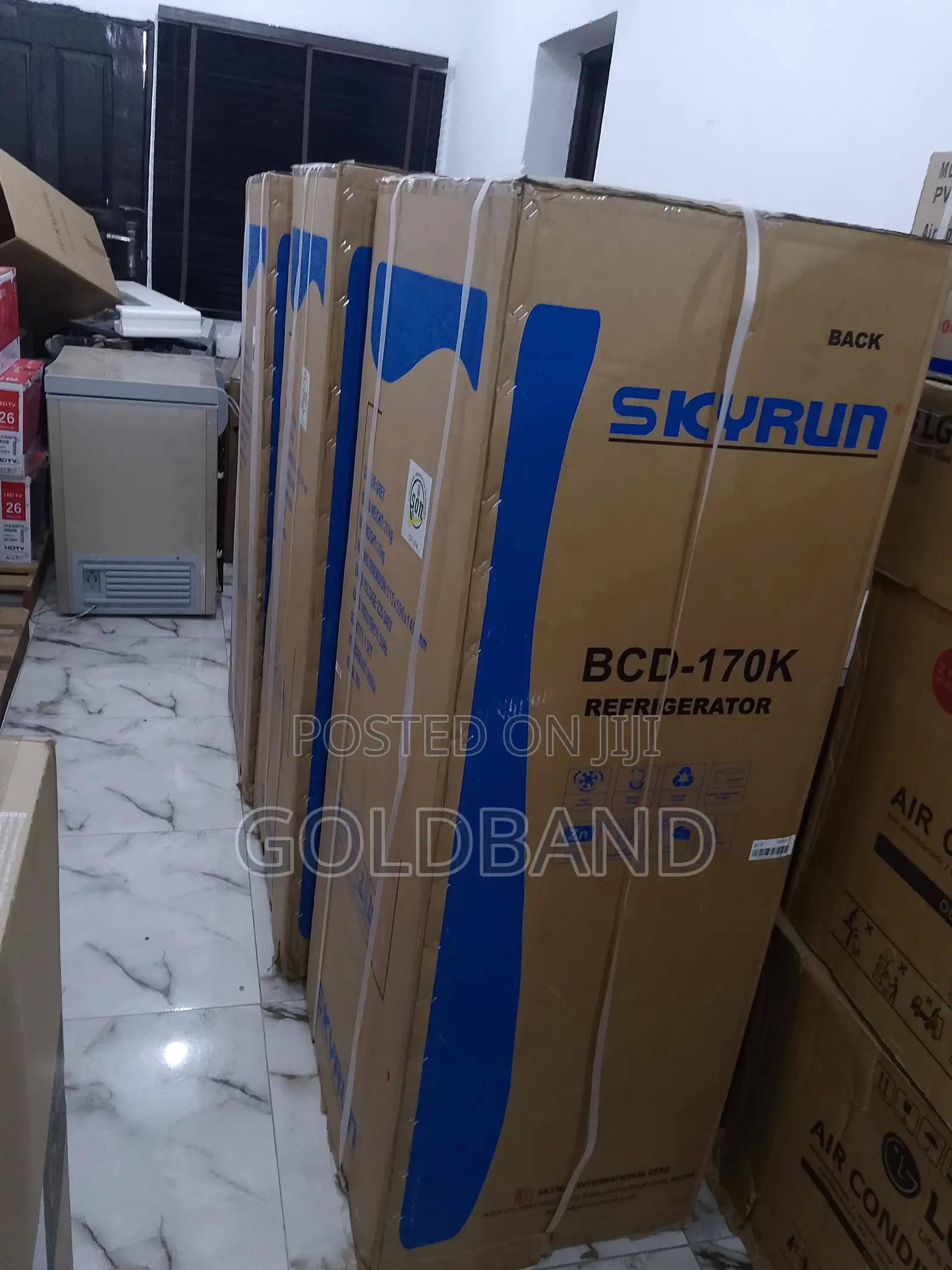 Skyrun BCD- 170l Cool Saver Double Door Refrigerator