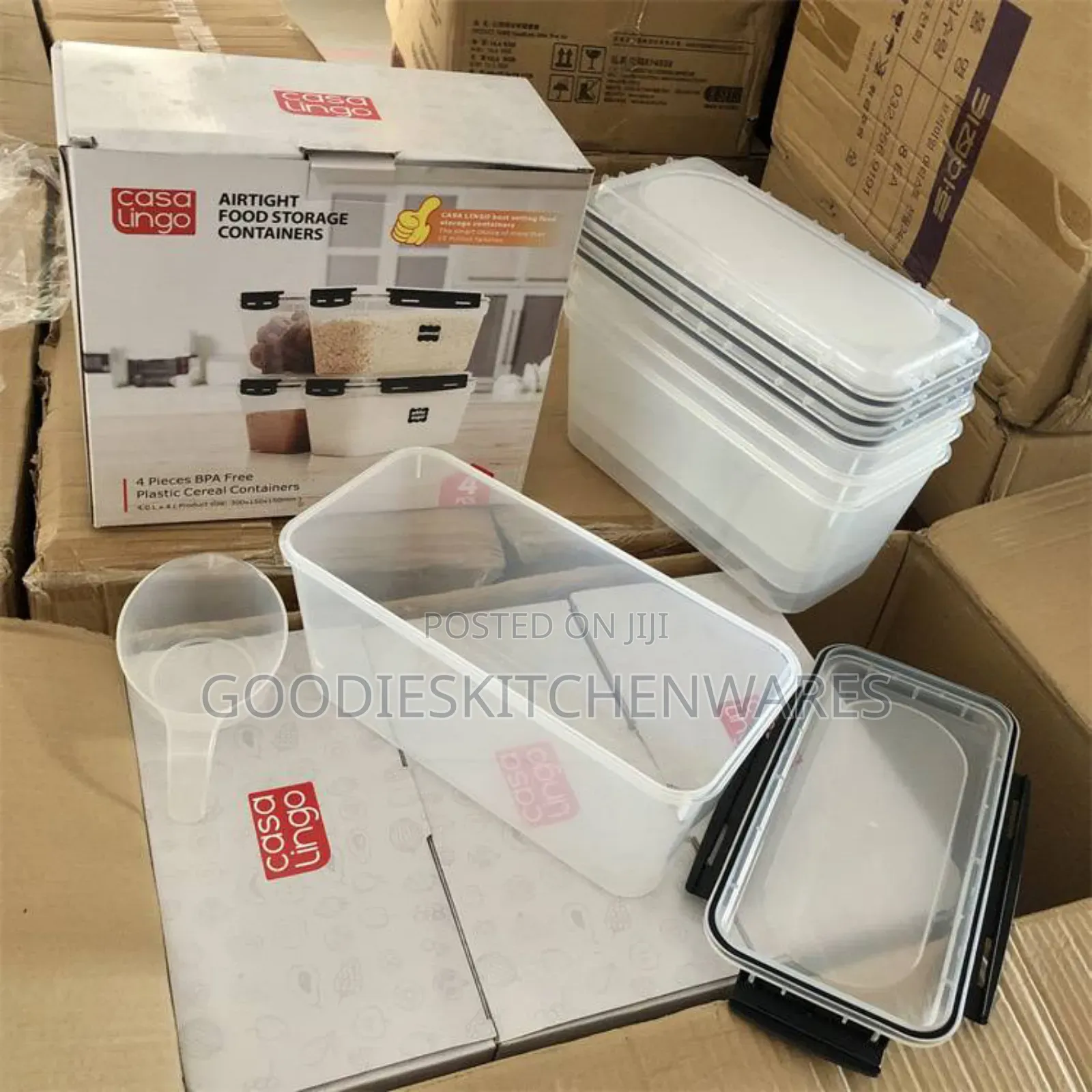 4 PCS Airtight Food Container/ Food Storage Containers