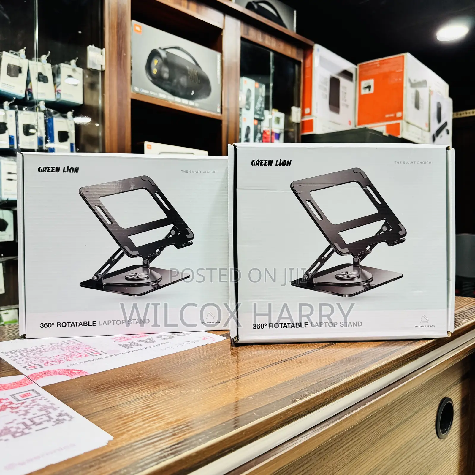 360 Degree Rotatable Laptop Holder Adjustable Laptop Stand