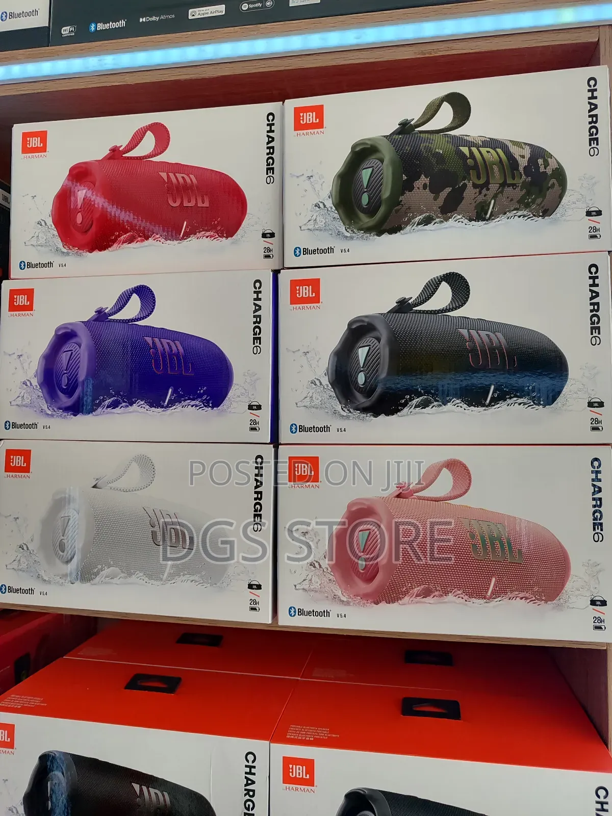 JBL Charge 6 Bluetooth Speaker (2025)