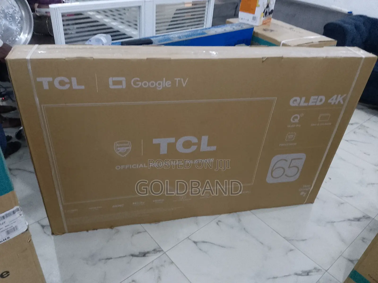 TCL 65"Ultra Hd Qled Crystal Clear Smart Television