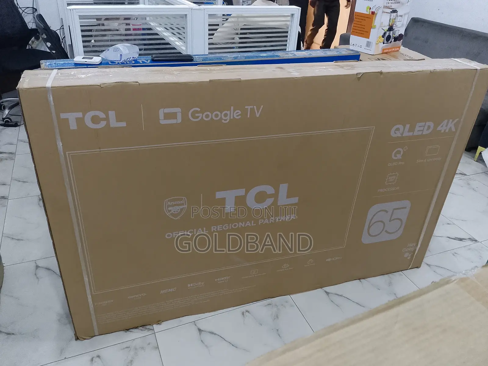 TCL 65"Ultra High-Deefinition (Hd) Qled Smart Television