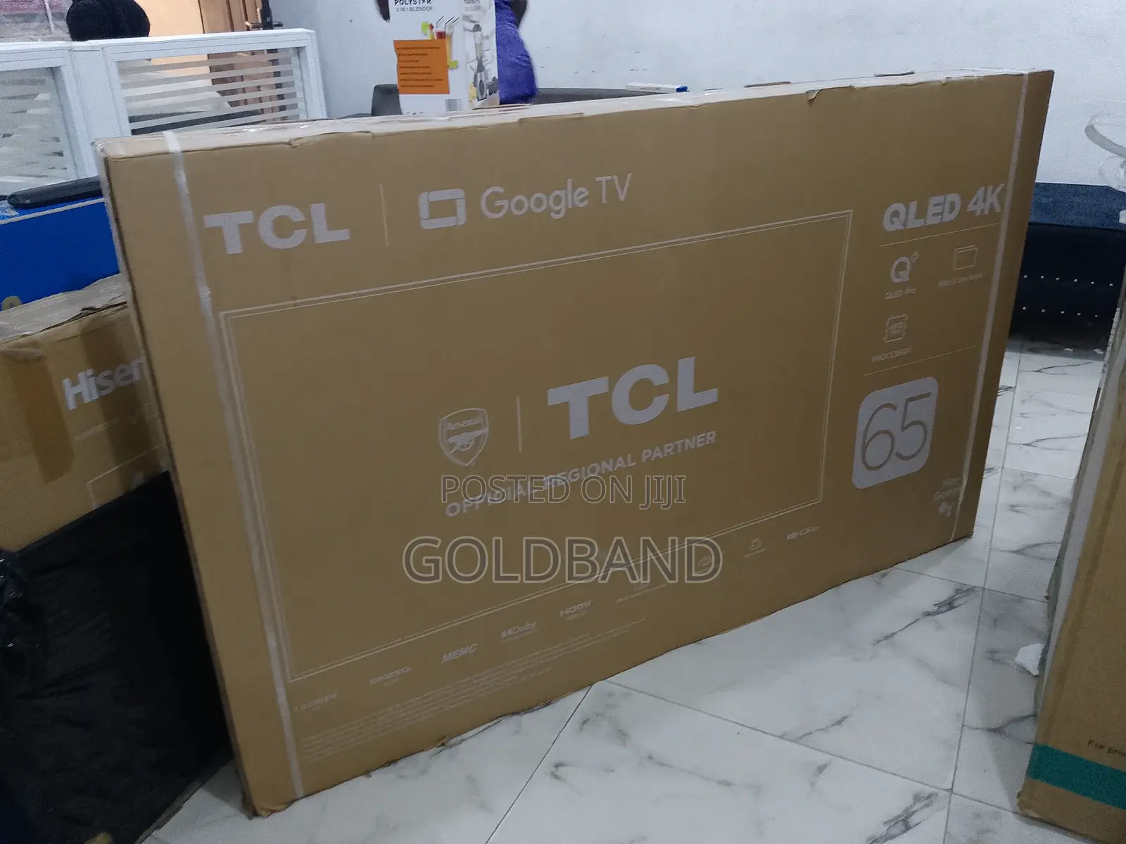 TCL 65"Ultra Hd Qled Vibrant Smart Television