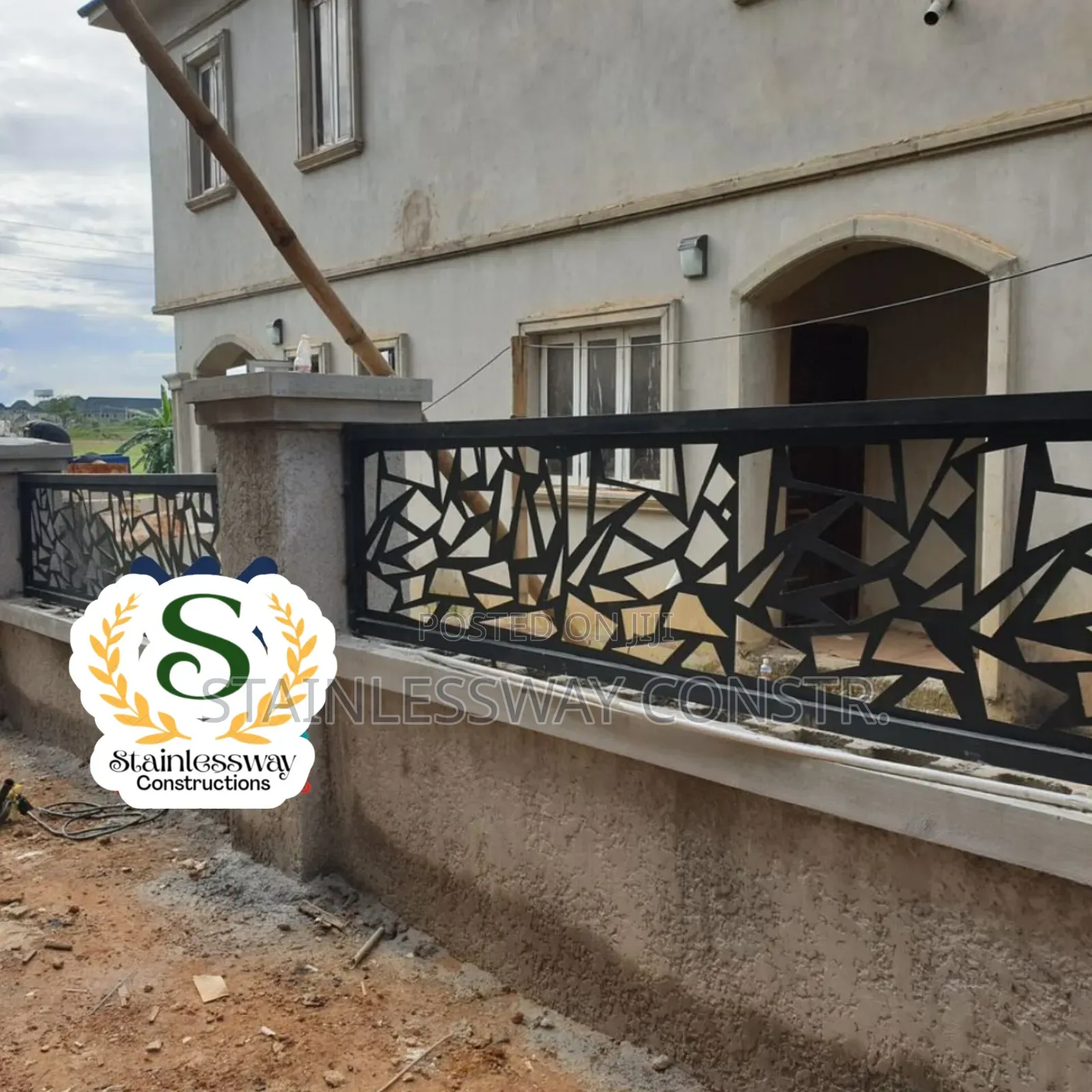 Lasercut Fence Grill Finishing