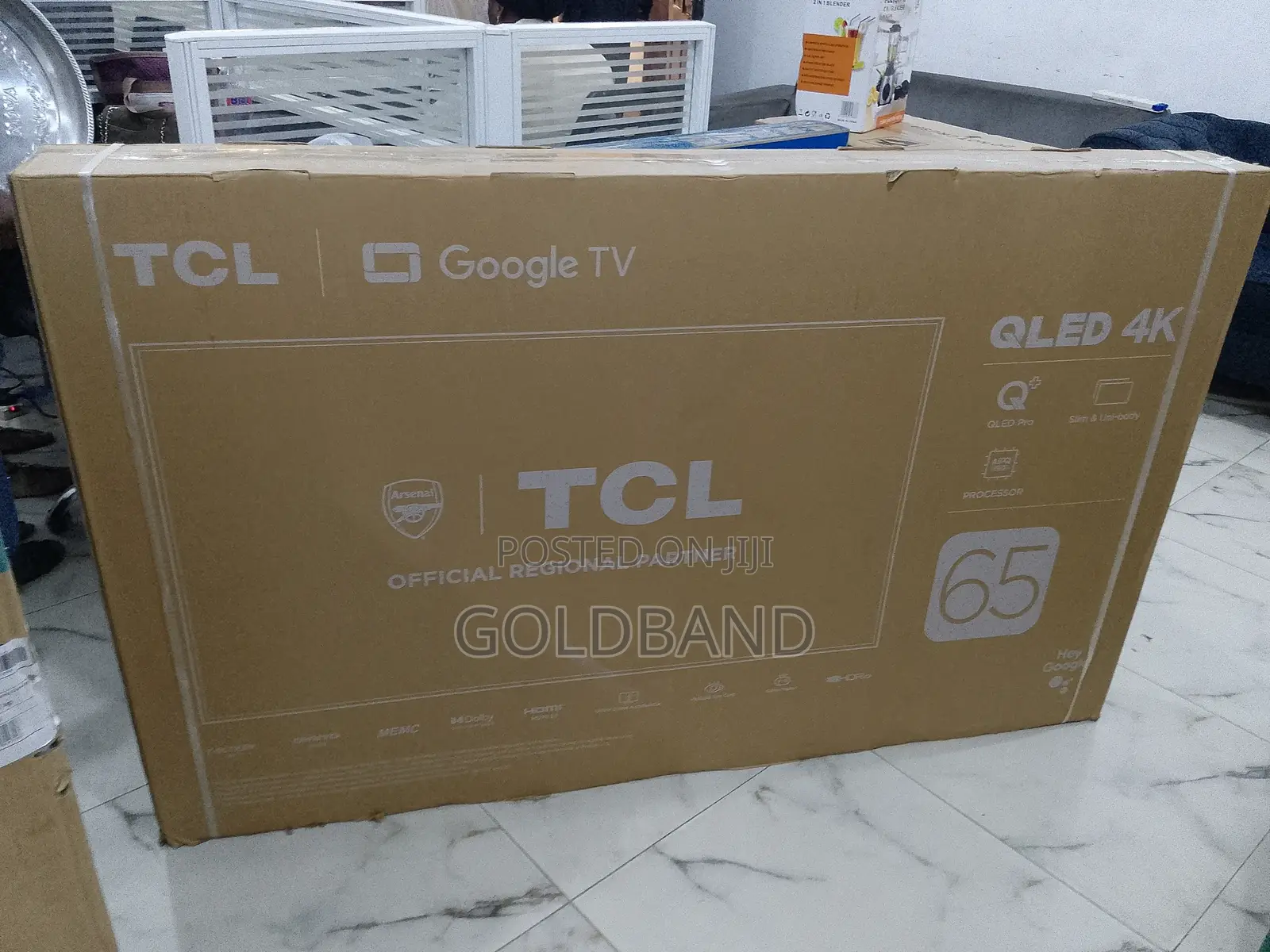 TCL 65"Ultra Hd Qled Detailed Google Smart Television