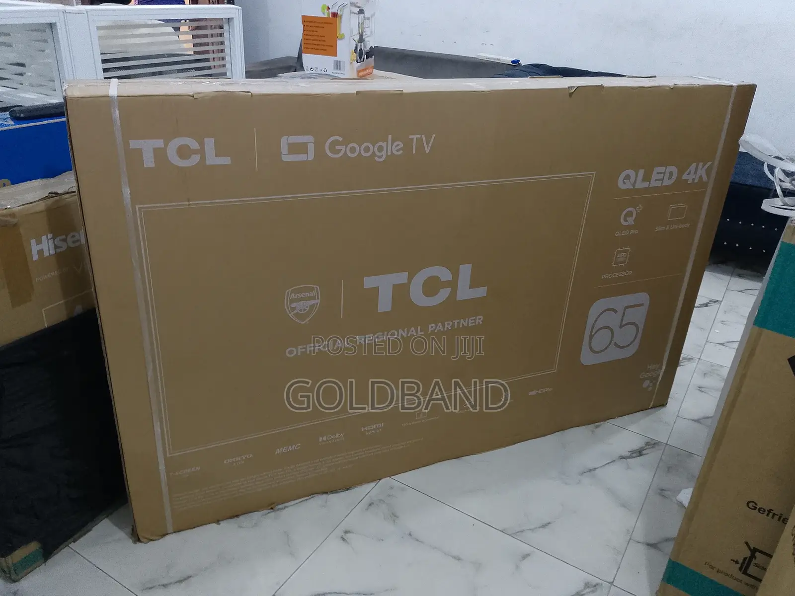 TCL 65"Ultra Hd Qled Immersive Smart Television