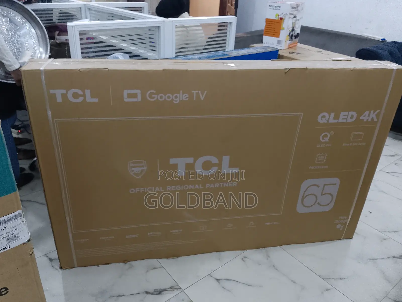 TCL 65"Ultra Hd Qled Brilliant Google Smart Television