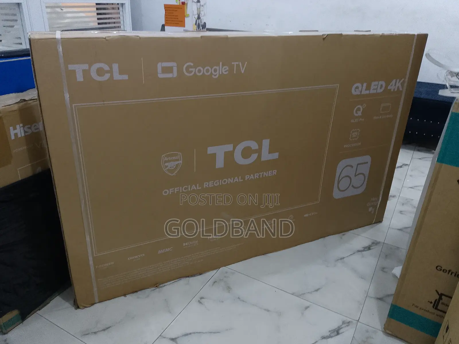 TCL 65"Ultra Hd Qled Brilliant Google Smart Television
