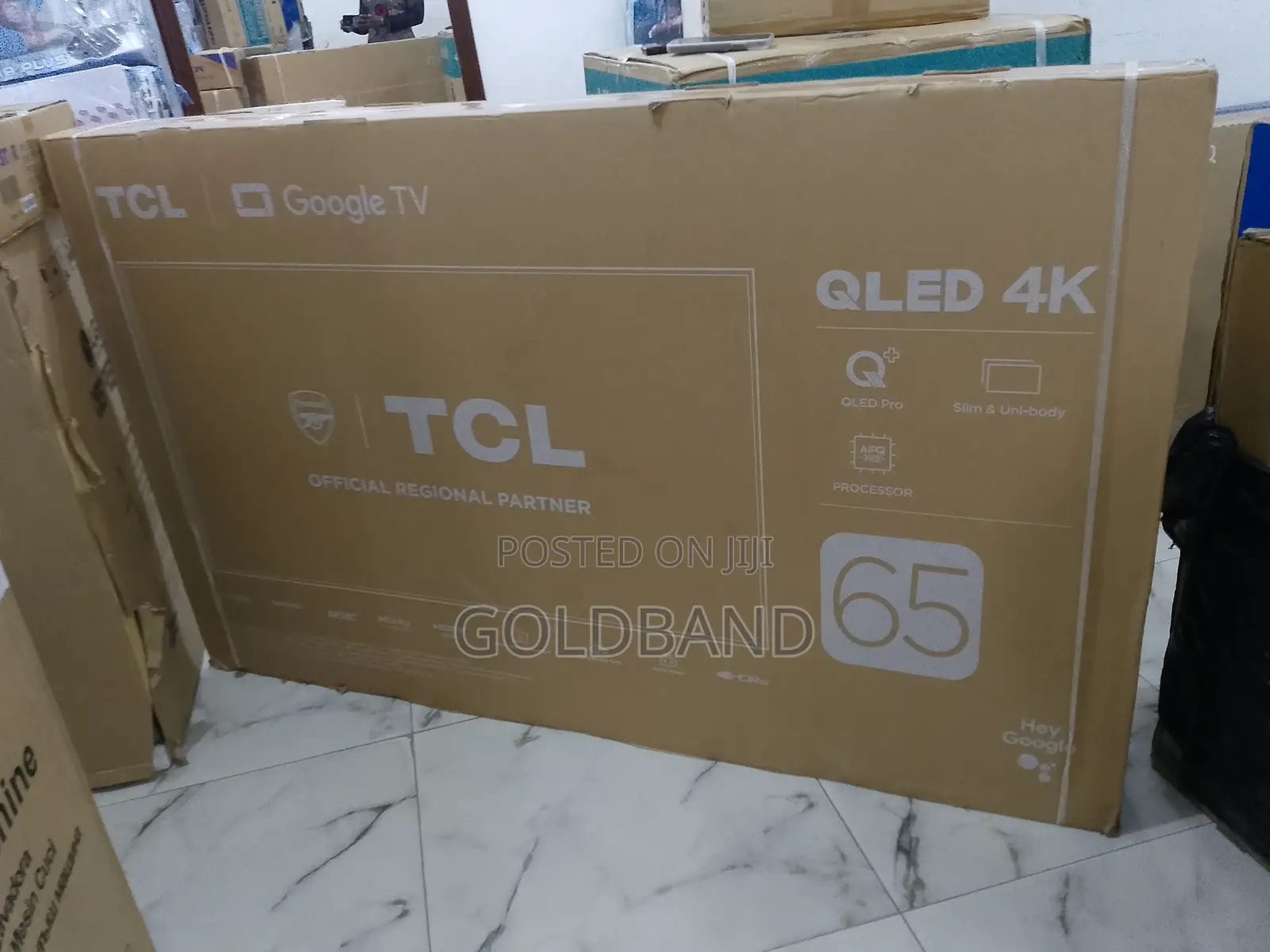TCL 65"Ultra Hd Qled Modern Google Smart Television