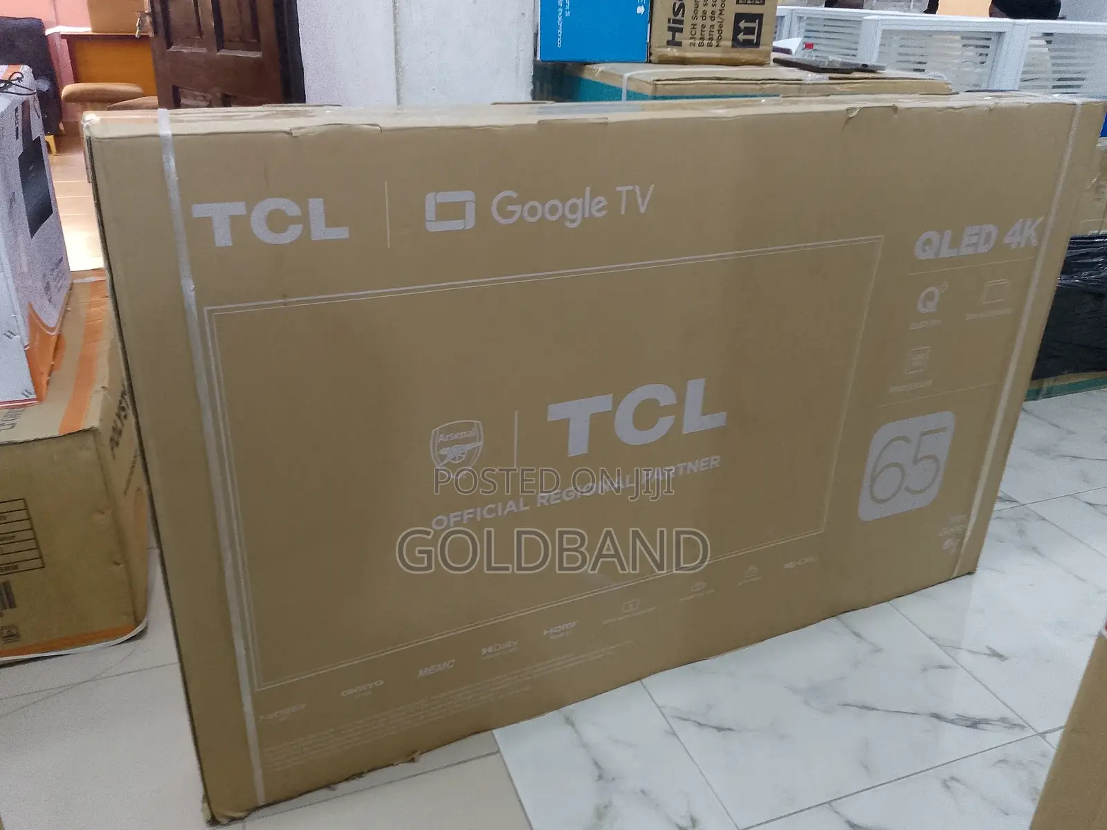 TCL 65"Ultra Hd Qled Clear Google Smart Television