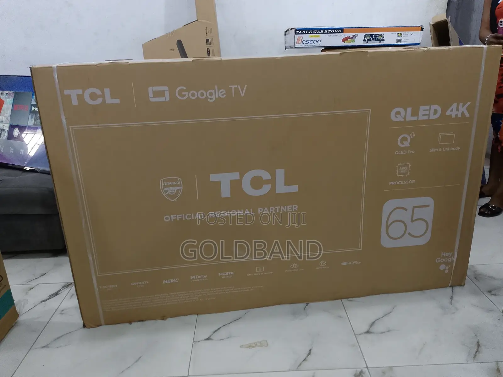 TCL 65"Ultra Hd Qled Ergonomic Smart Television
