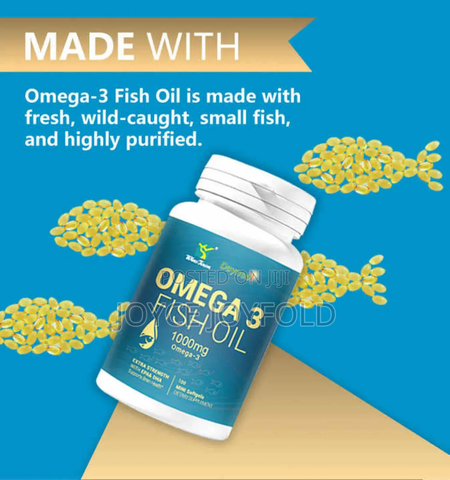 Fish Oil- For a Healthy Heart, Reduces Inflammation,
