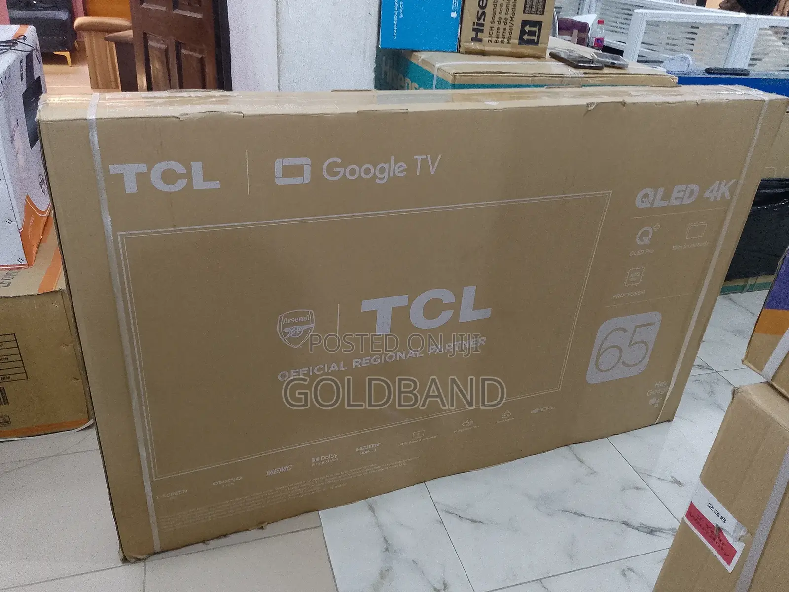 TCL 65"Ultra Hd Qled Resonant Smart Television