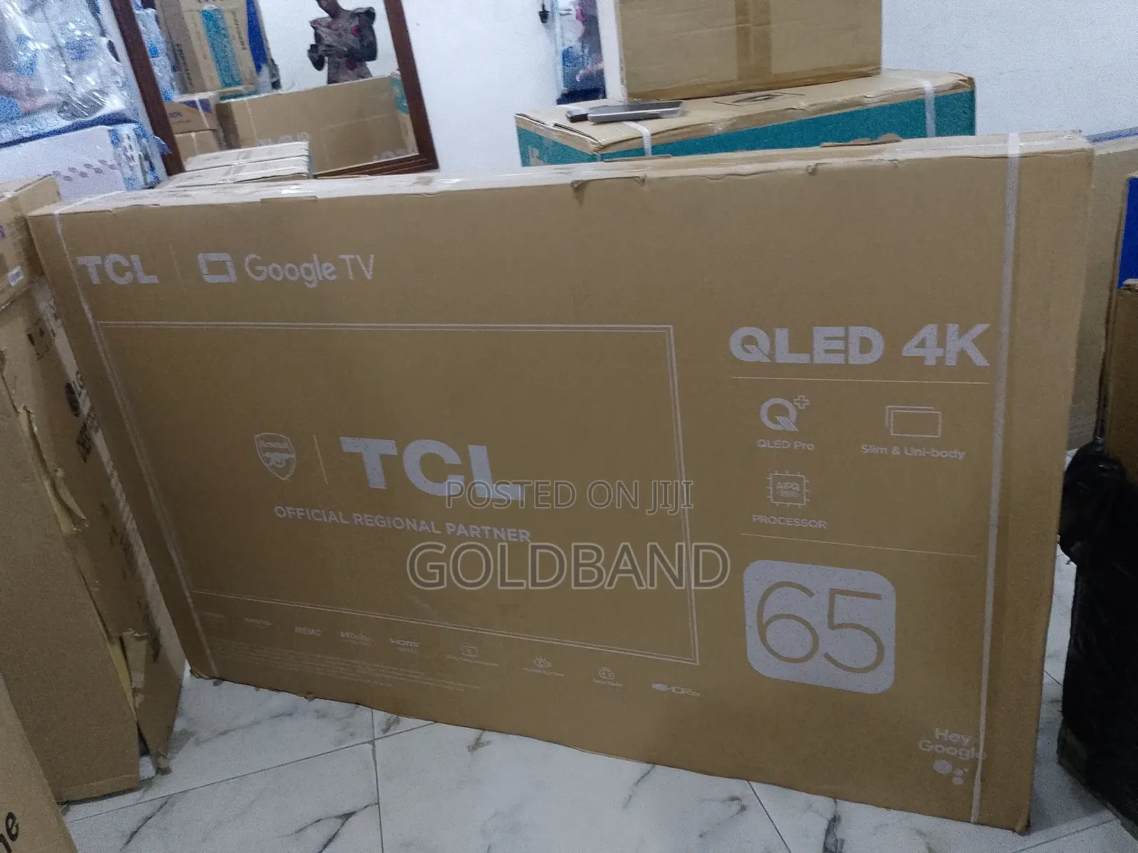 TCL 65"Ultra Hd HDR Qled Wide Smart Television