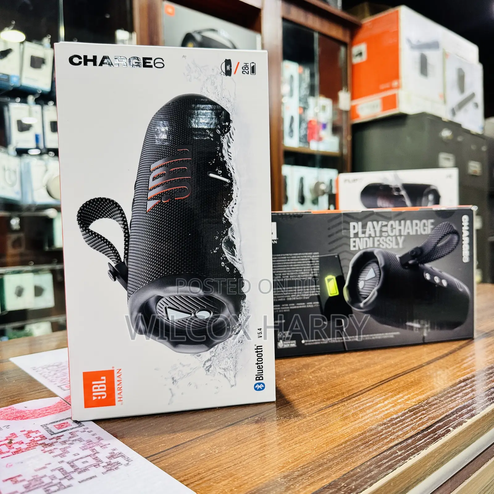 JBL Charge 6 Bluetooth Wireless, Portable, Smart Speaker
