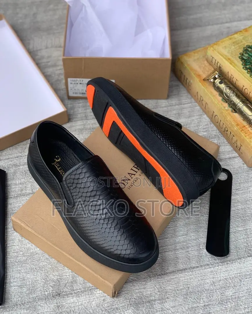 Original Billionaire Casual Leather Sneakers