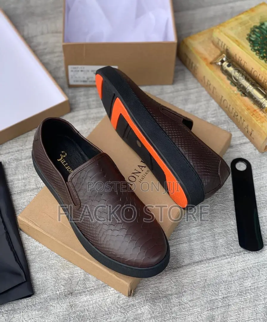 Original Billionaire Casual Leather Sneakers