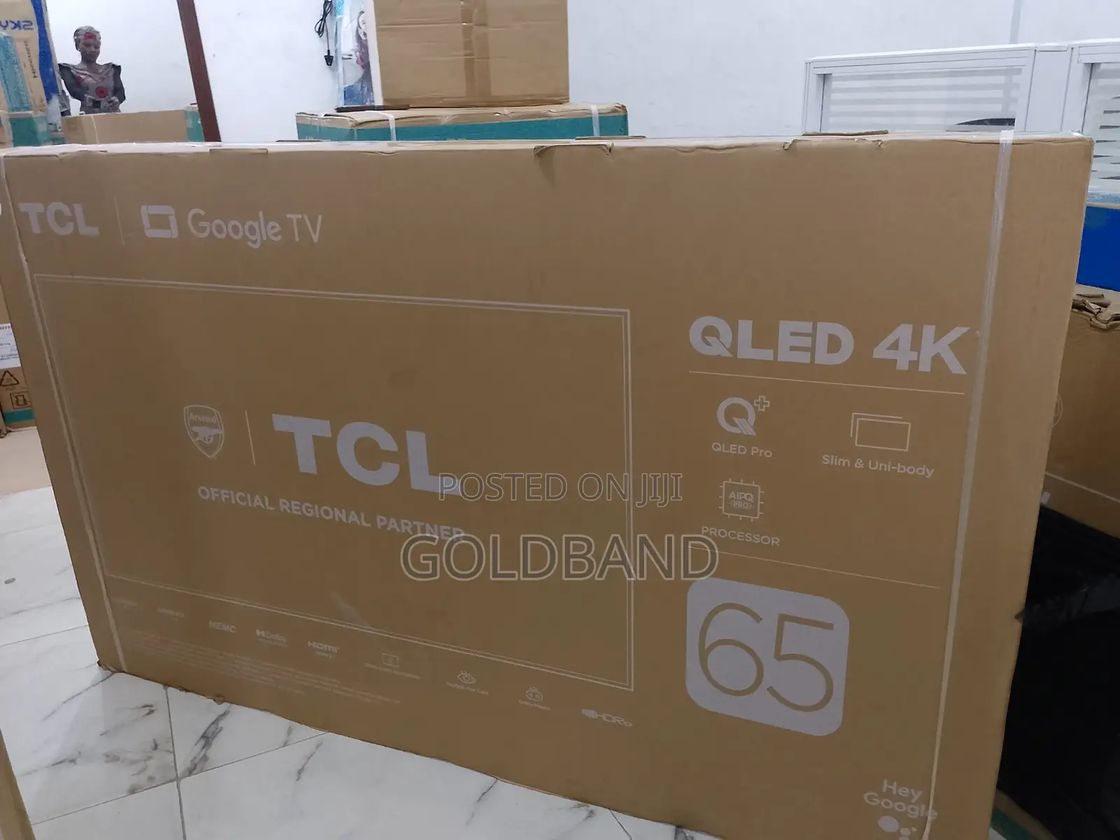 TCL 65"Ultra Hd HDR Qled Wide Google Television