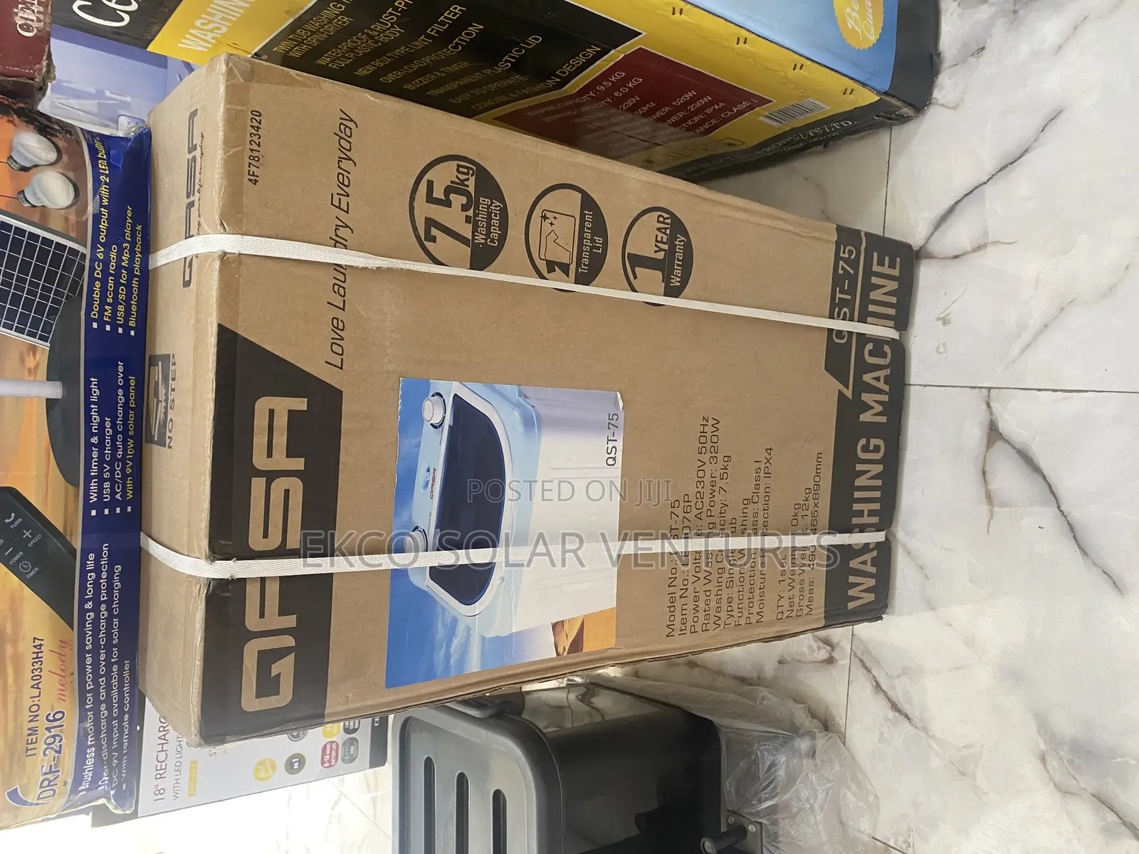 Qasa Washing Machine 7.5kg