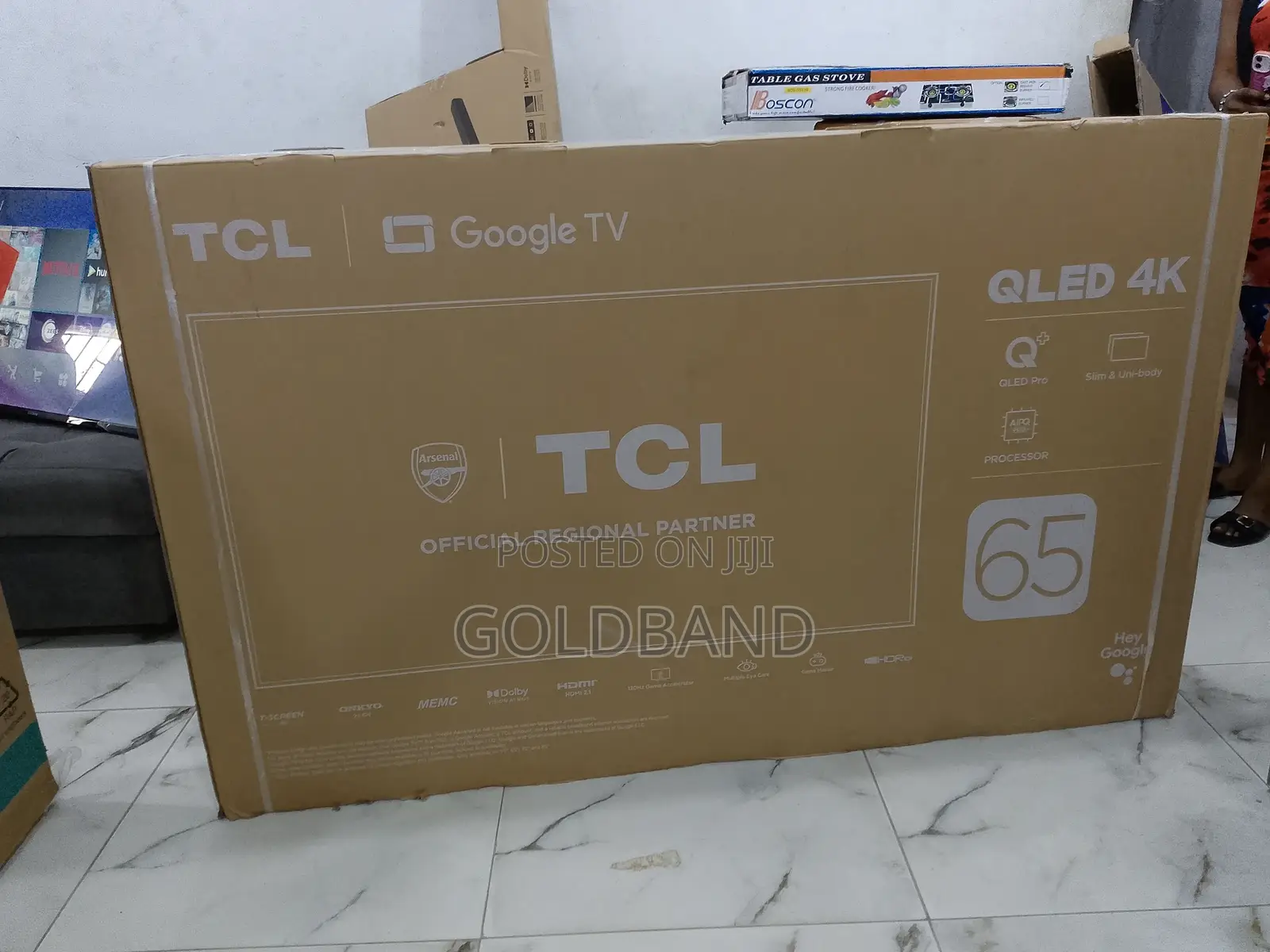 TCL 65"Ultra Hd HDR Qled Wide Google Television