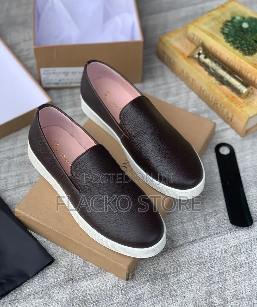 Original Billionaire Casual White Sole Sneakers