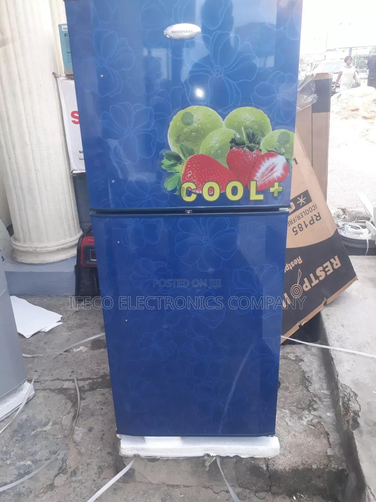 Inverter Respoint Fridge Blue