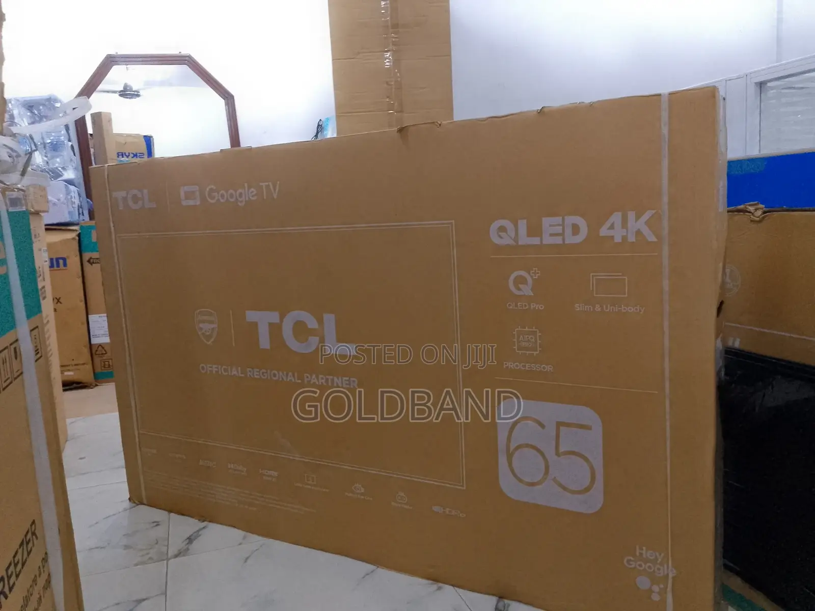 TCL 65"Ultra Hd Qled Edge to Edge Smart Television