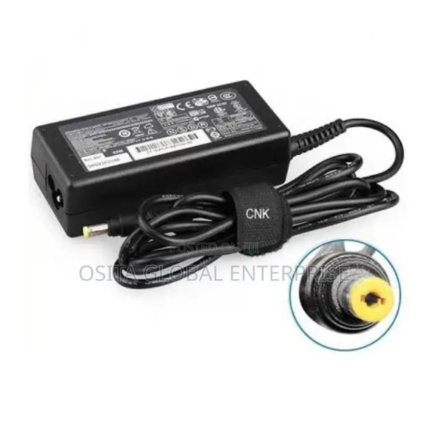 Hp Laptop Charger Yellow Mouth