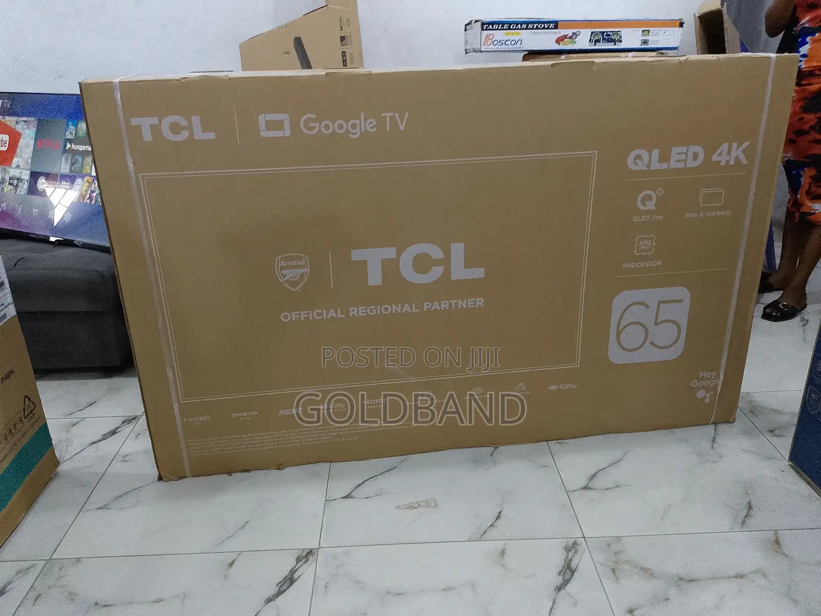 TCL 65"Ultra Hd Qled Picture Perfect Google Television