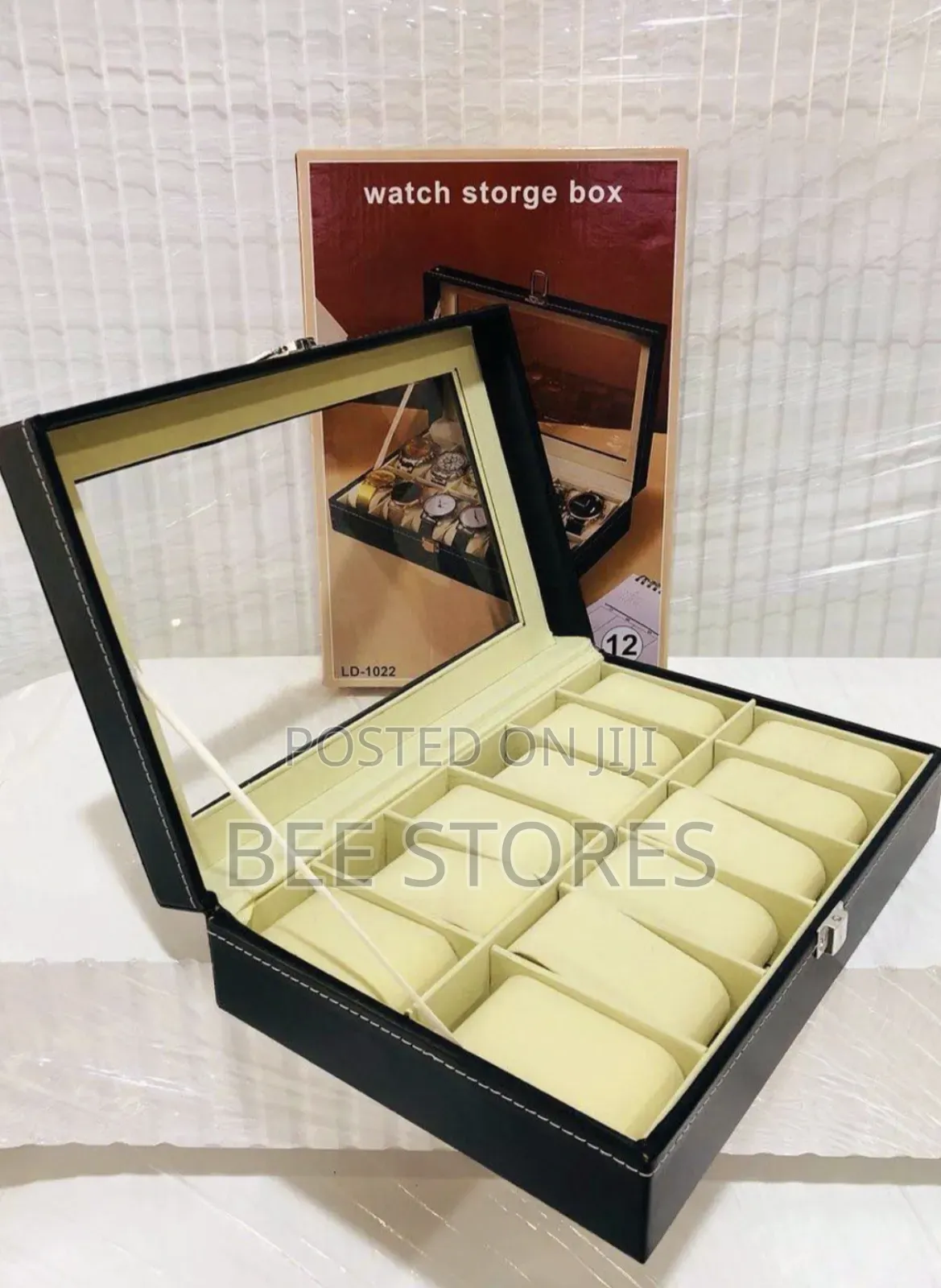 12 Slots Wrist Watch Box