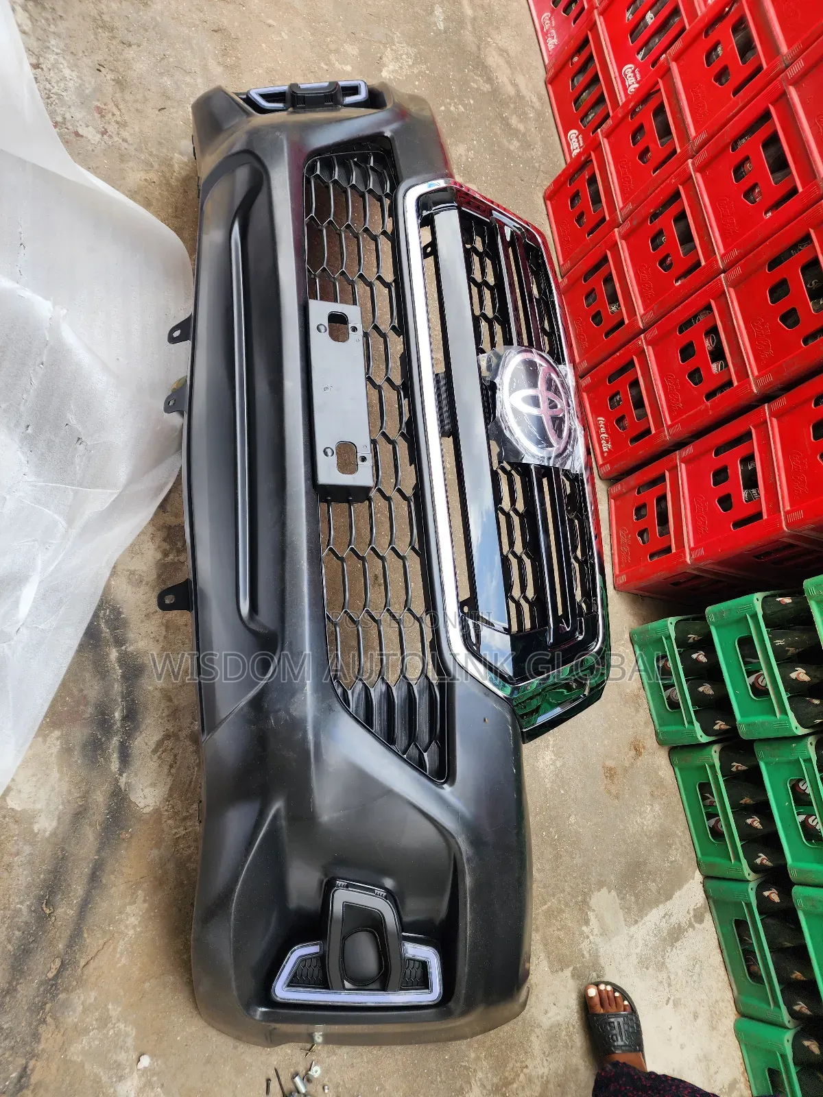 Complete Front Bumper for Toyota Hilux 2018-2021 Tigerface