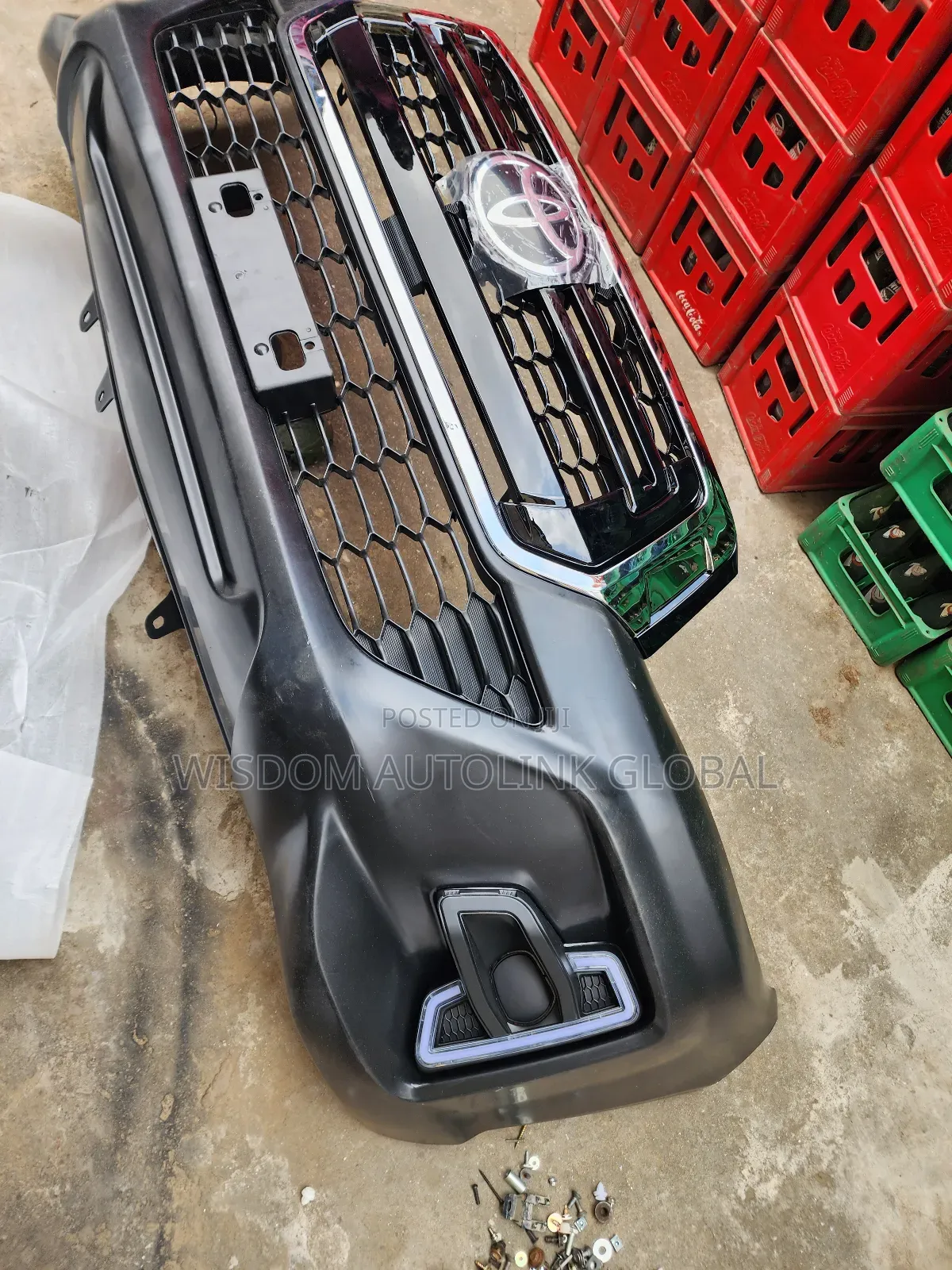Complete Front Bumper for Toyota Hilux 2018-2021 Tigerface
