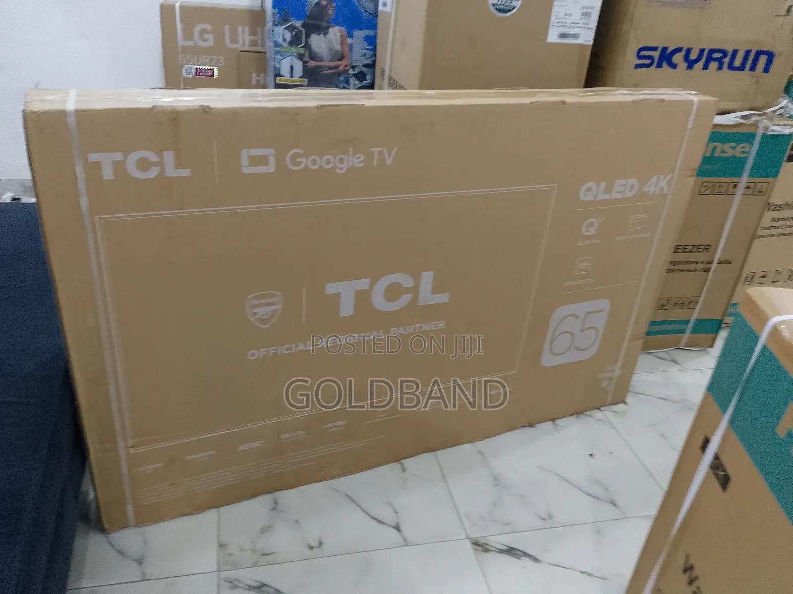 TCL 65 Inches Hd HDR Qled Picture Perfect Smart Google Tv