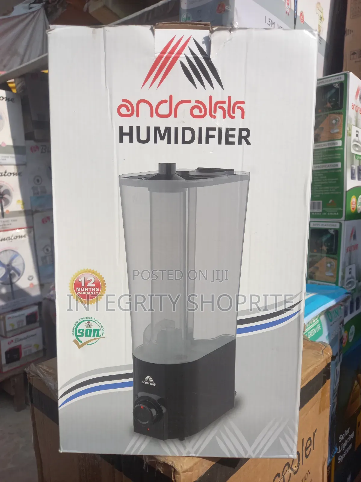 Andrakk Evaporative Air Cooler Humidifier