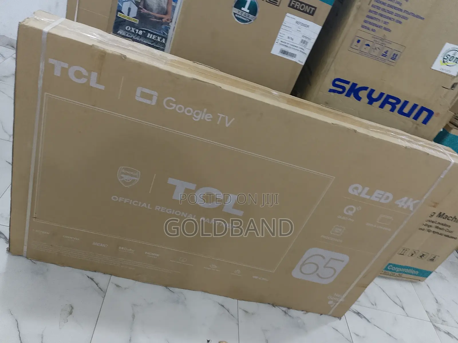 TCL 65 Inches Hd HDR Qled Energy Saving Smart Google Tv