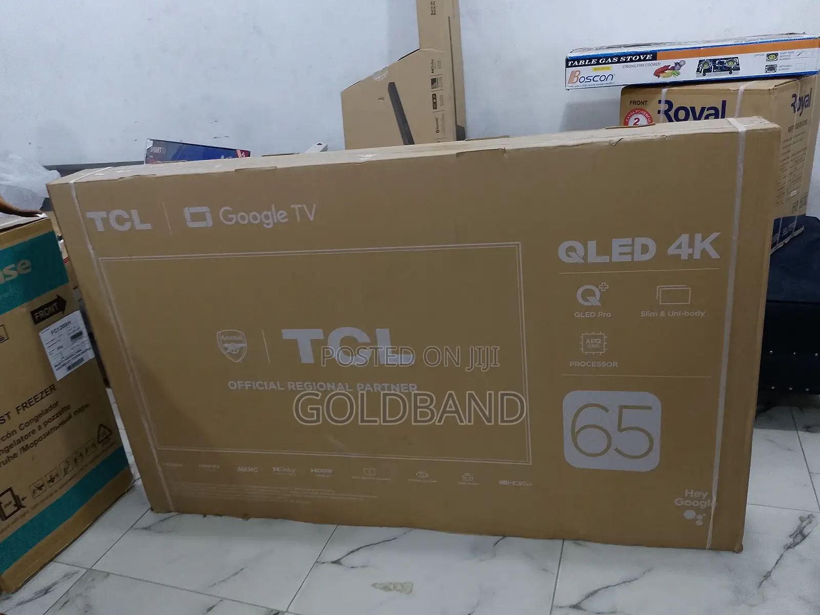 TCL 65 Inches Ultra Hd Qled Smart Google Tv
