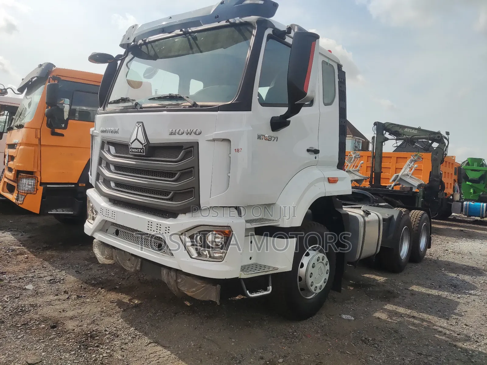 Howo Sinotruk 371 10 Tyres 2024 WHite