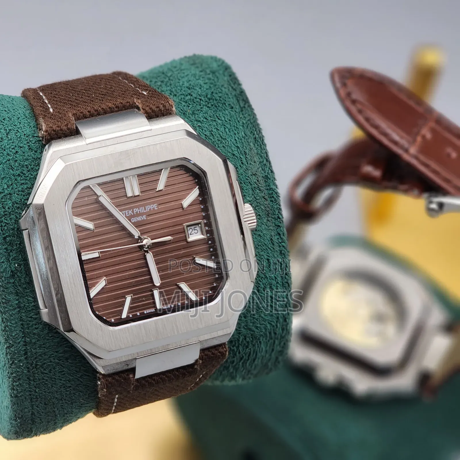 Patek Philippe Cubitus Leather Watches