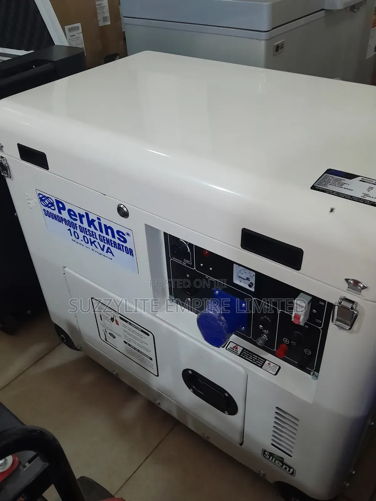 Perkins 10kva Soundproof Diesel Generator