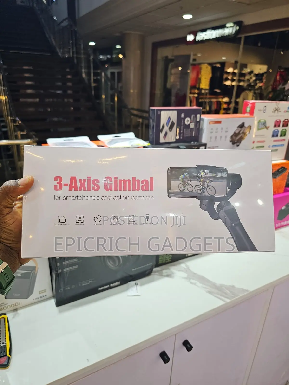 3 Axis Gimbal for Phones and Action Camera