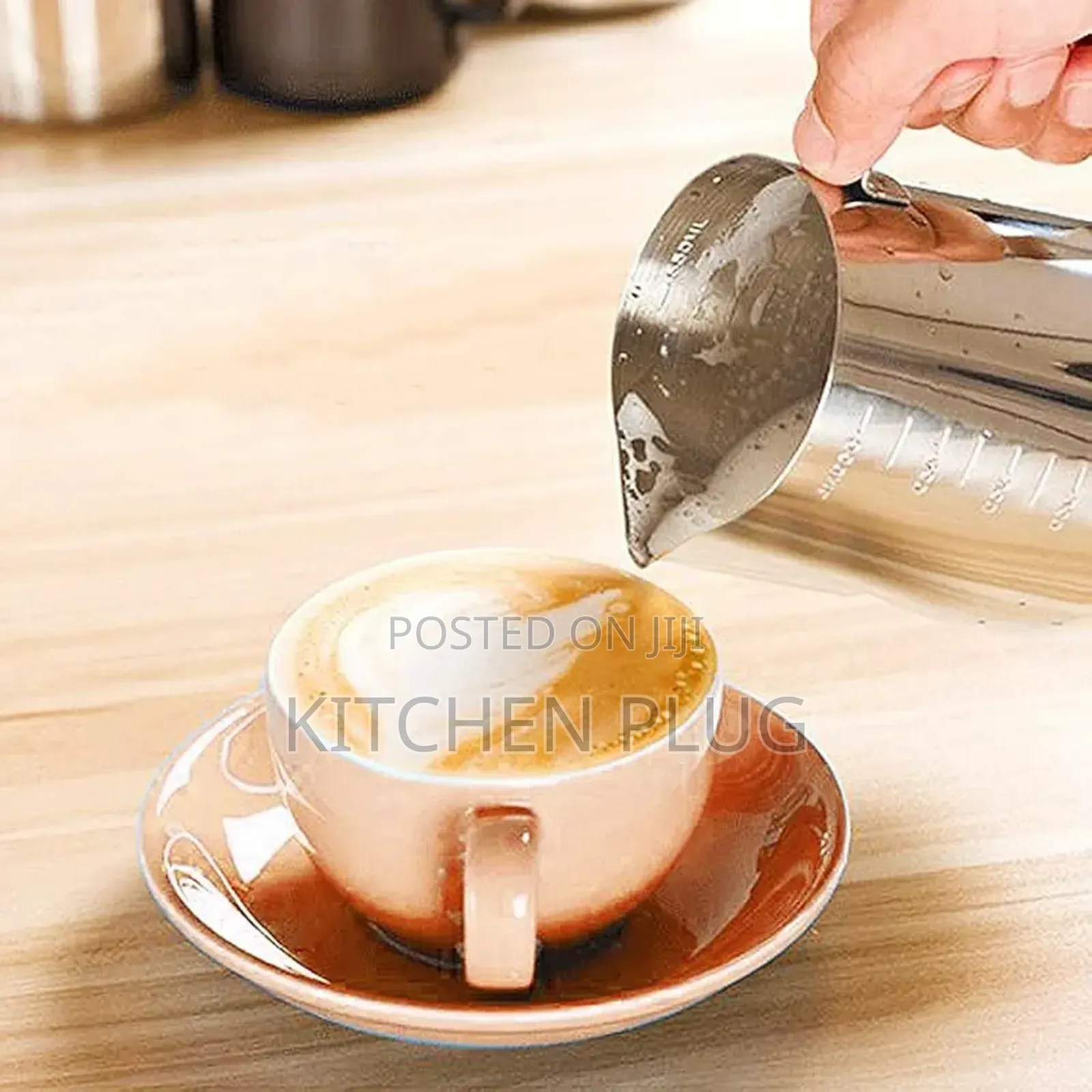 Milk Frothing Pitcher - Stainless Steel (550ml),