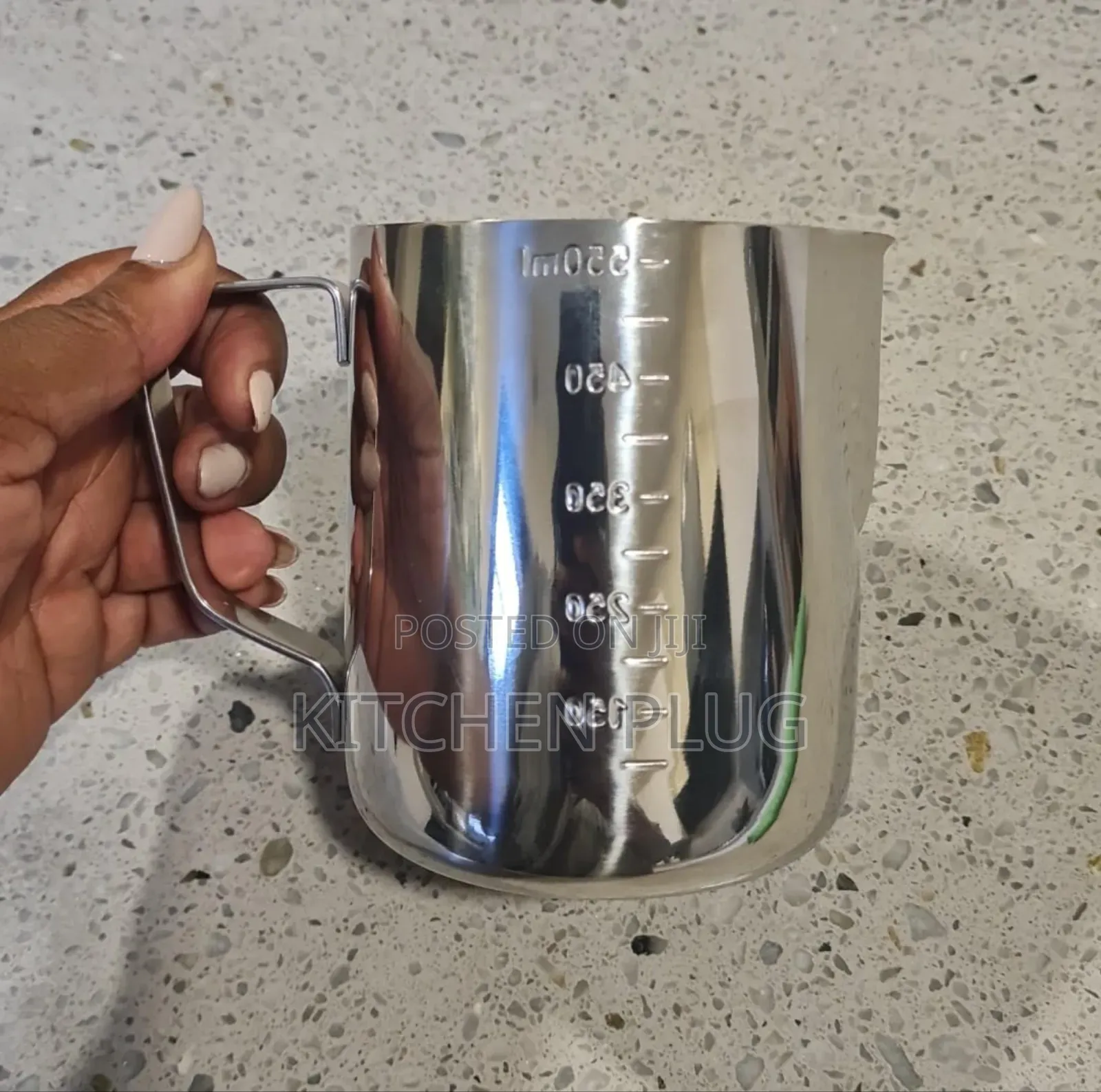 Milk Frothing Pitcher - Stainless Steel (550ml),