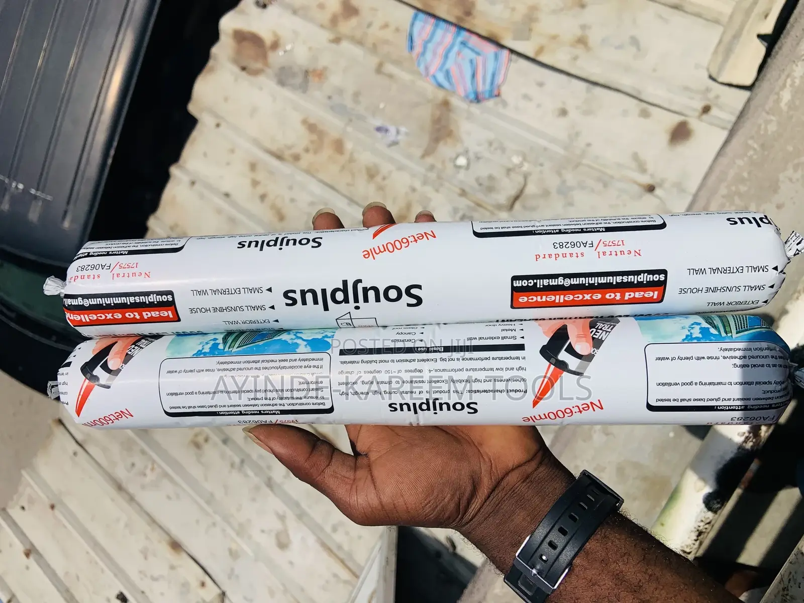 Silicon Sealant Tube Type 600mle