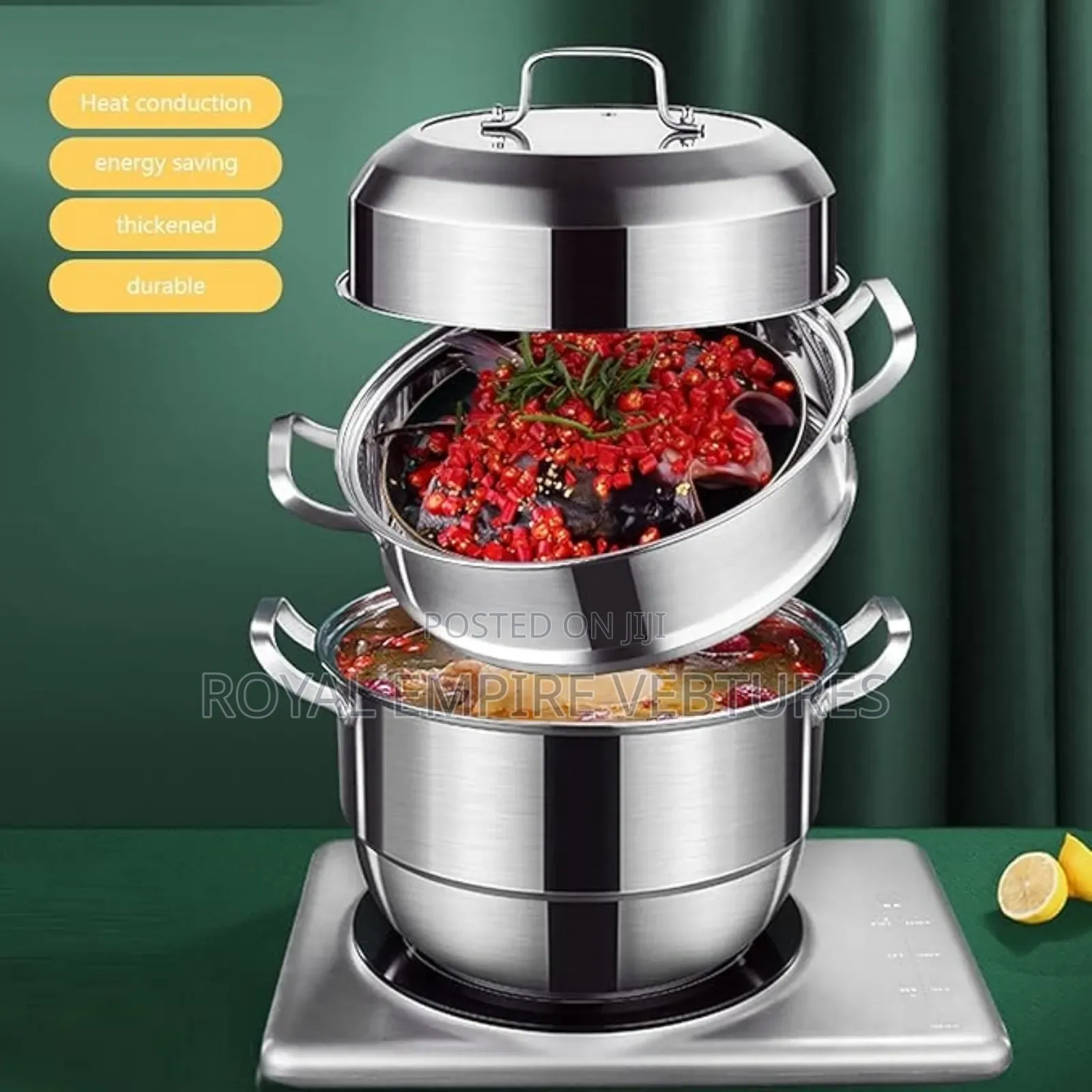 2tier 32cm Steamer Pot