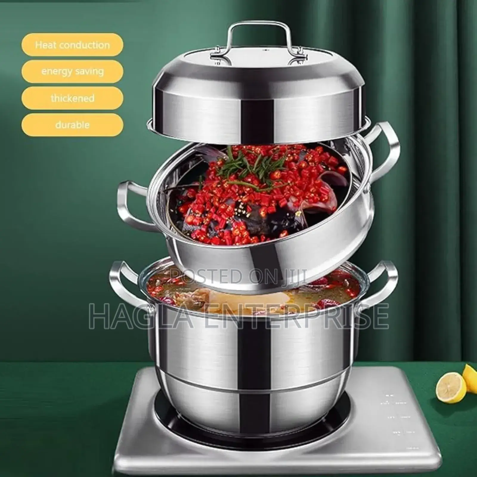 2tier 32cm Steamer Pot